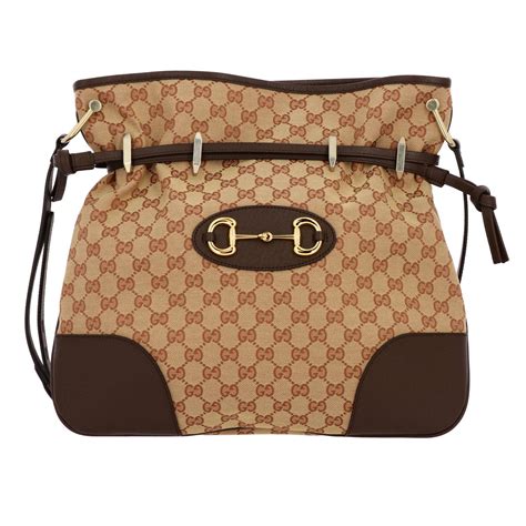 gucci fabric shoulder bag